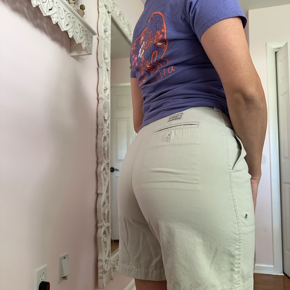 Lauren Ralph Lauren Tan Bermuda Shorts